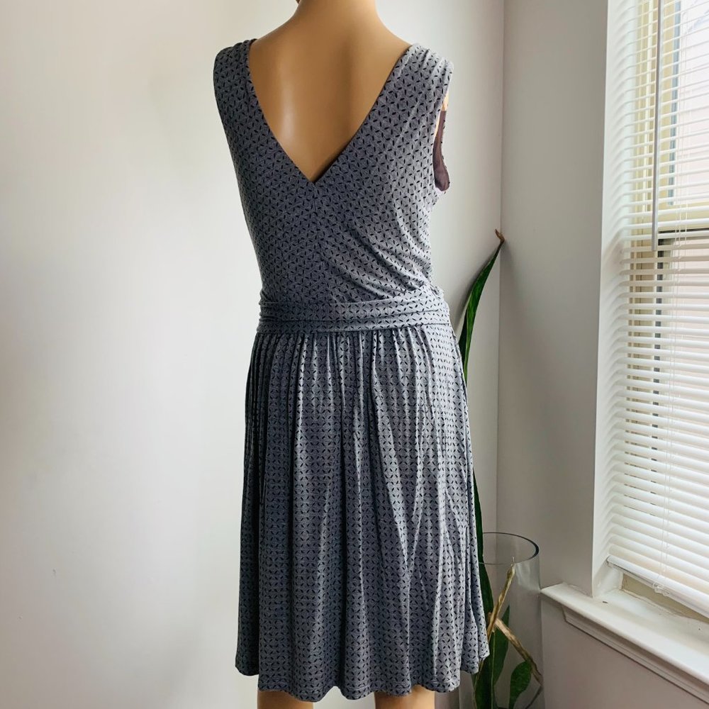 LOFT Sleeveless Fit and Flare Dress